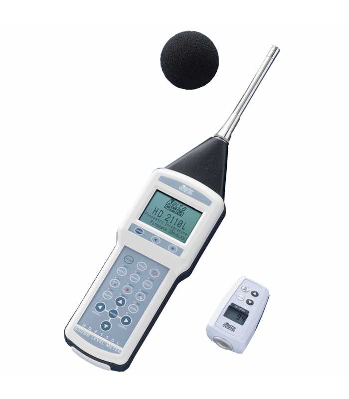 Delta Ohm HD2110L Integrating Sound Level Meter and Advanced Analyzer